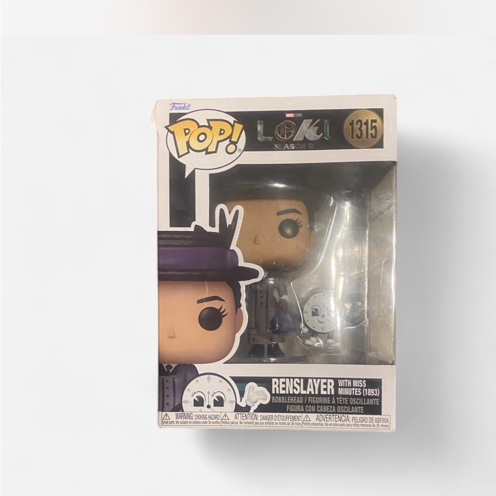 Marvel Renslayer with Miss Minutes Collectible